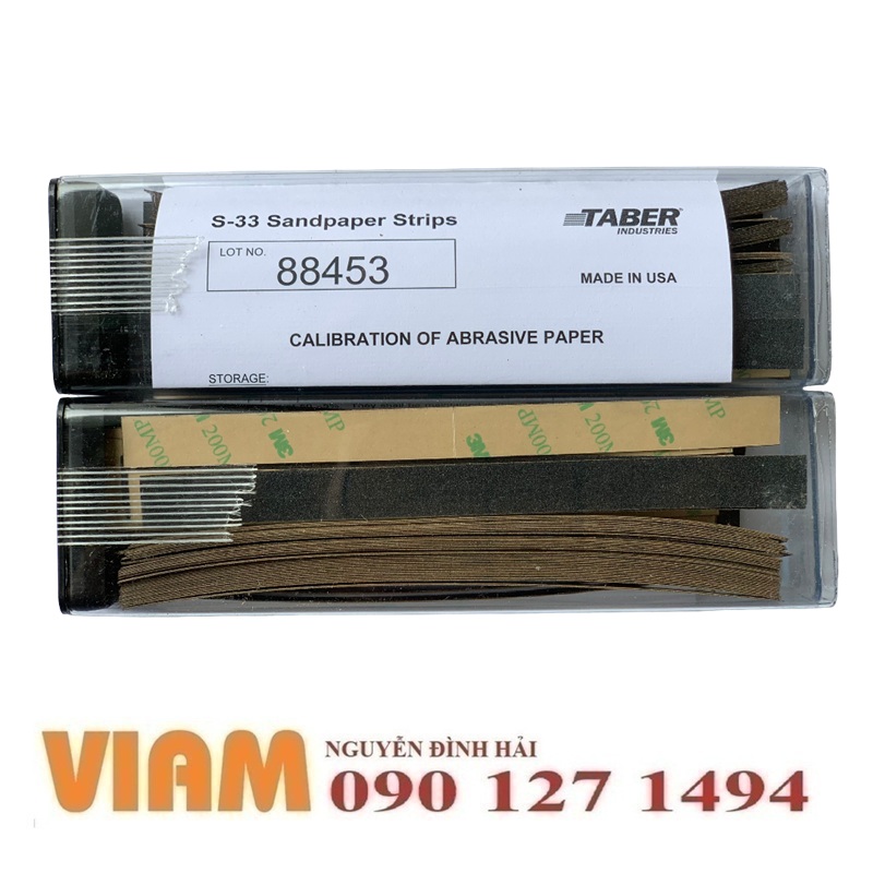 Giấy mài Taber S-33 – Giải pháp kiểm tra độ mài mòn chuẩn xác cho doanh nghiệp sản xuất