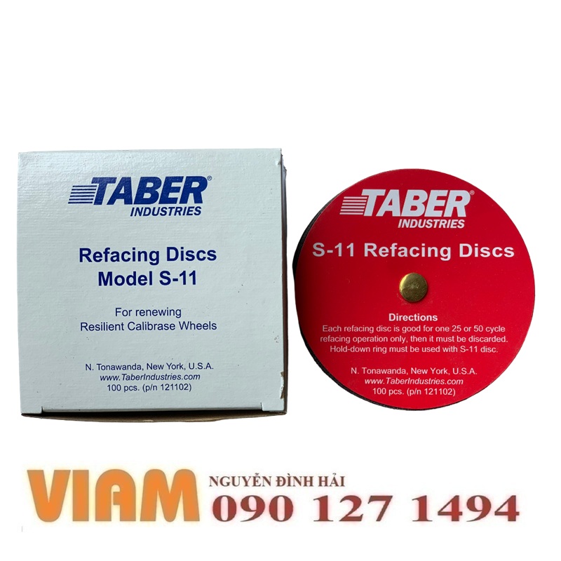 Giấy mài Taber S-33: Chuẩn hóa bề mặt bánh mài, giữ kết quả thử ổn định