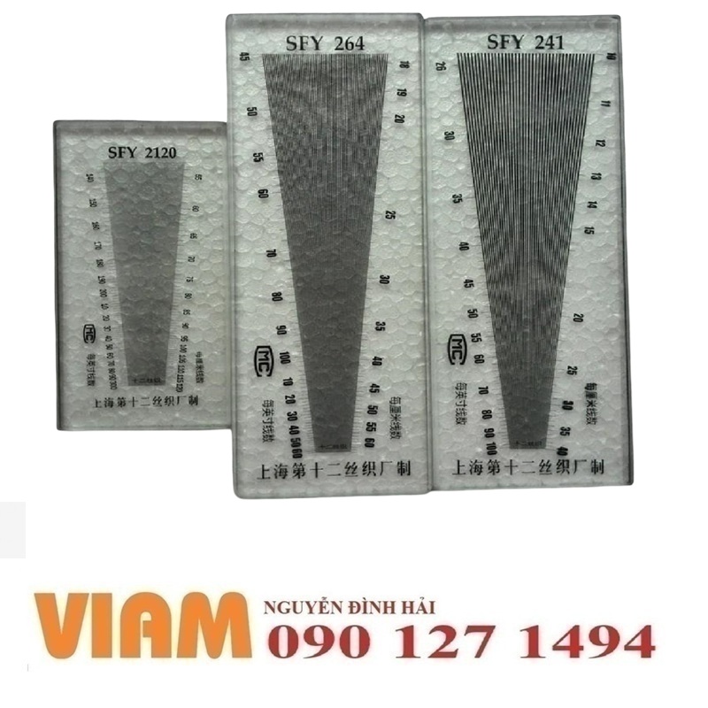 Thước Đo Mật Độ Sợi Vải: Công Cụ Kiểm Tra Chất Lượng Vải Chuyên Nghiệp