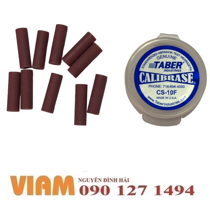 Thanh mài CS-10 hãng Taber loại 5 thanh: Giải pháp kiểm tra độ bền chuẩn xác