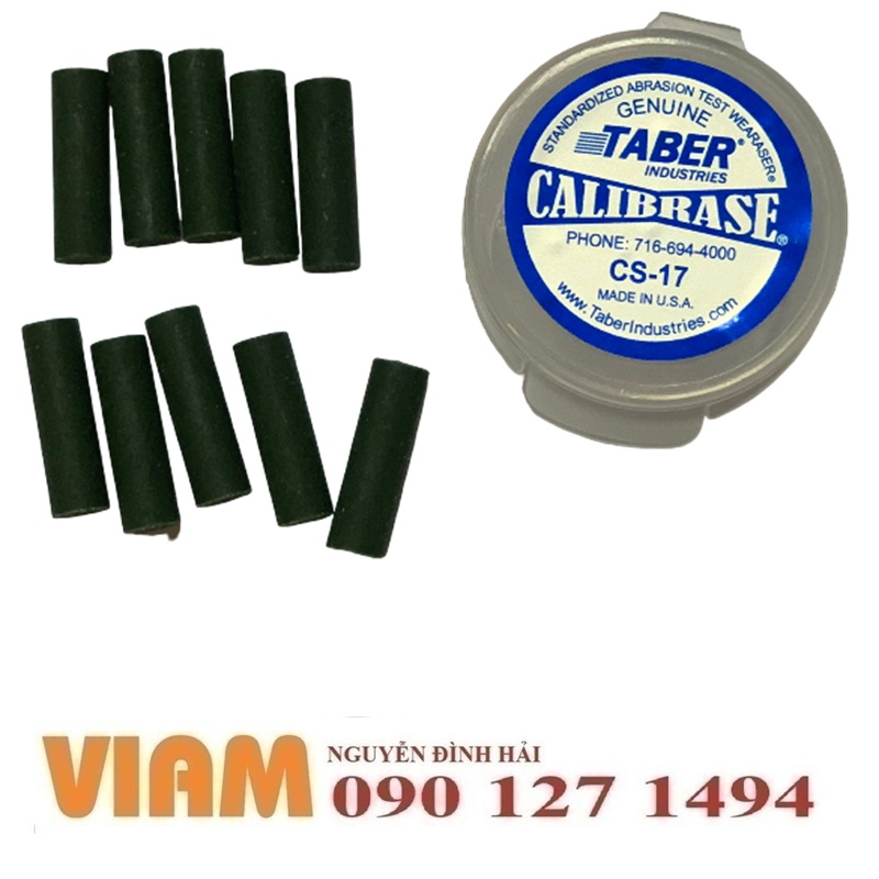 Thanh mài CS-17 Taber loại 10 thanh: Kiểm tra độ bền chuẩn xác