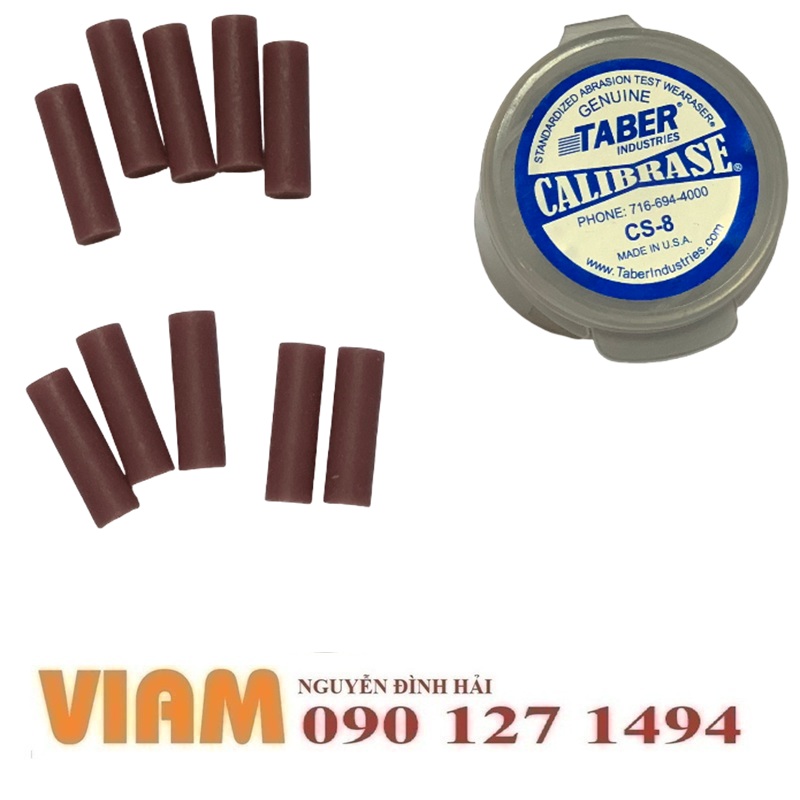 Thanh mài CS-8 hãng Taber loại 10 thanh cho thử mài mòn nhẹ