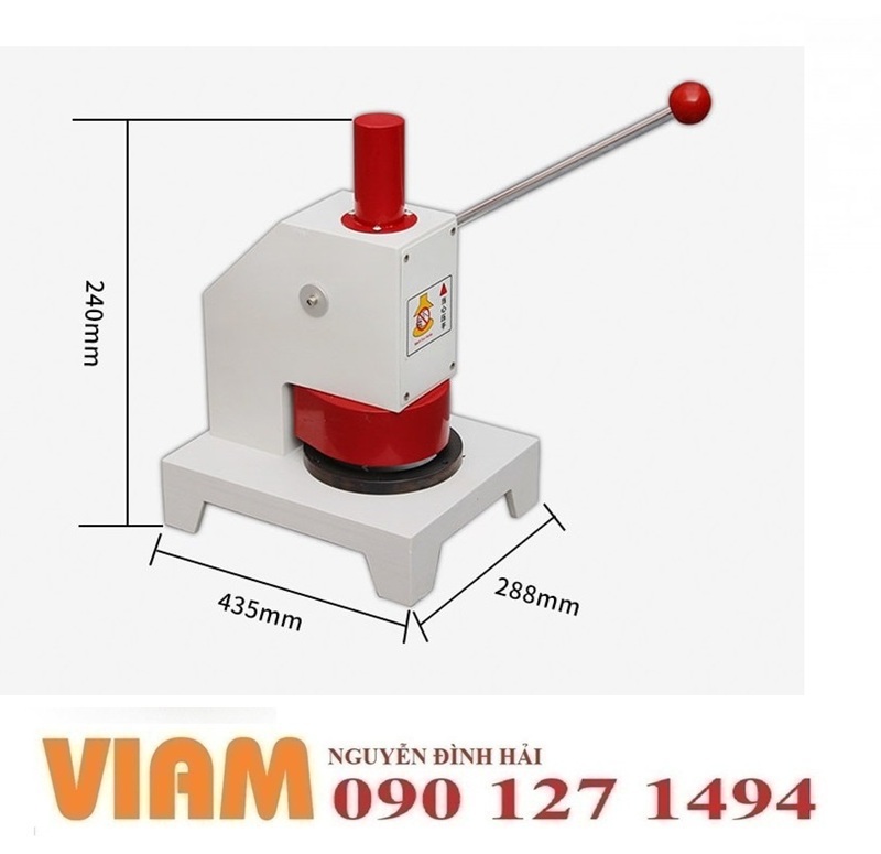 Dao cắt mẫu đo định lượng giấy: Chuẩn 100cm², kiểm tra nhanh
